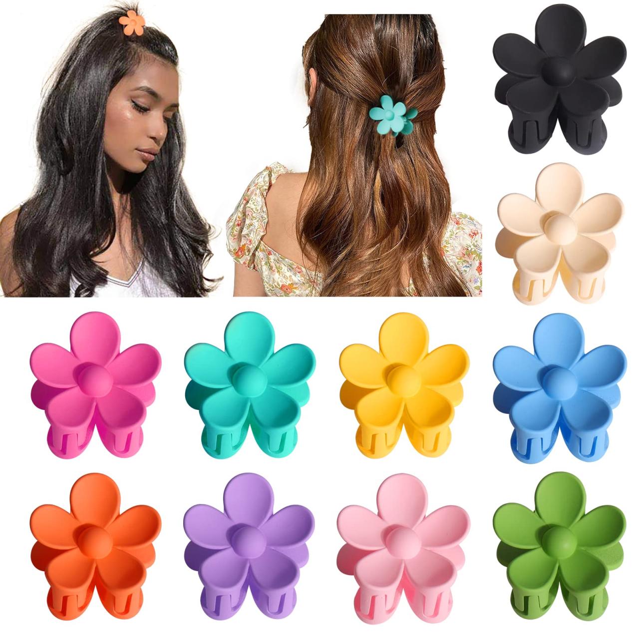 Five below flower hair clips