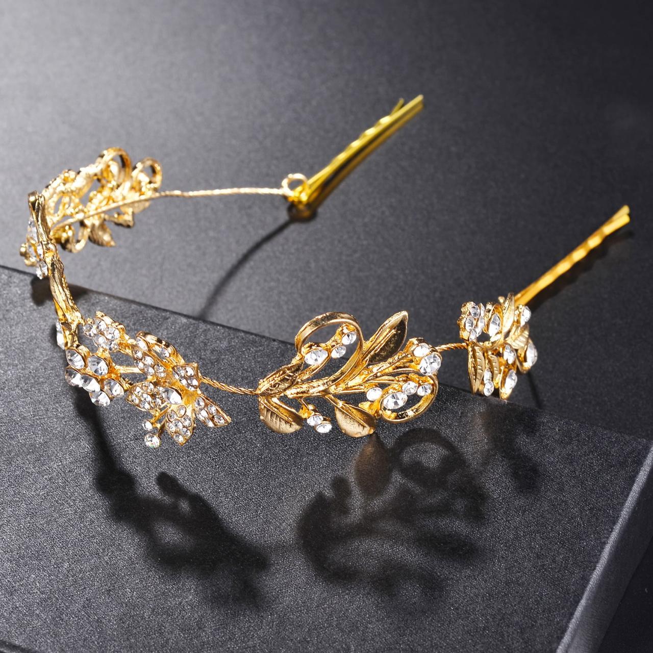 Hair clip gold