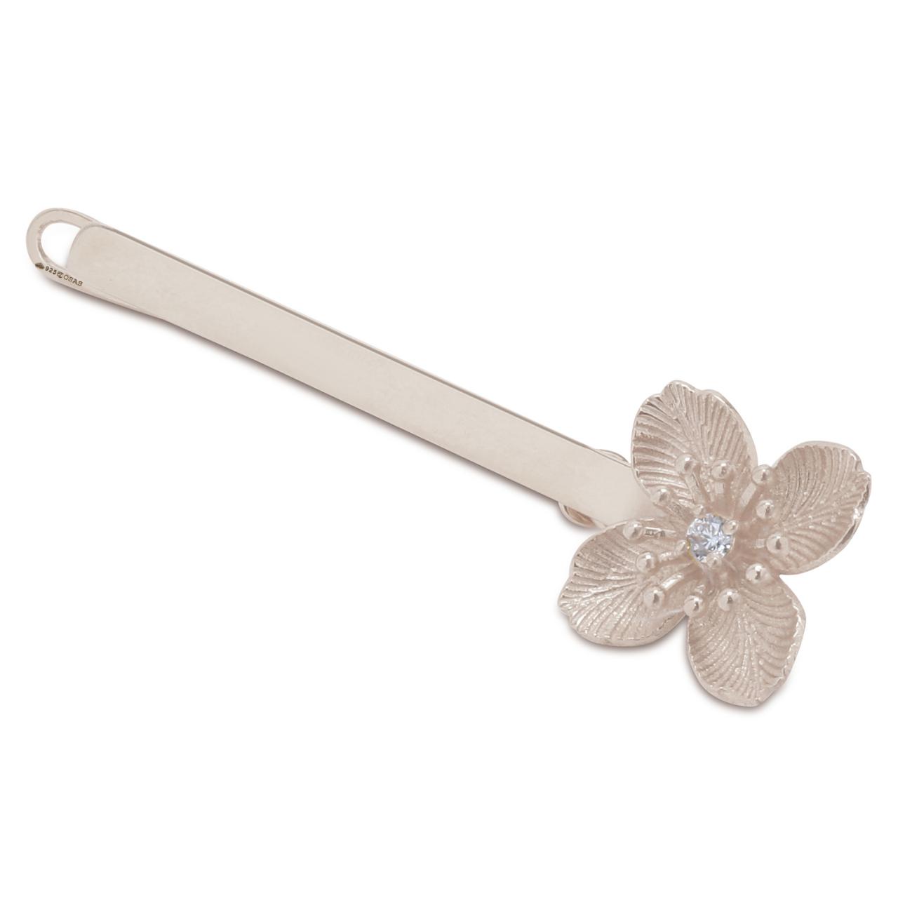 Hair clip silver