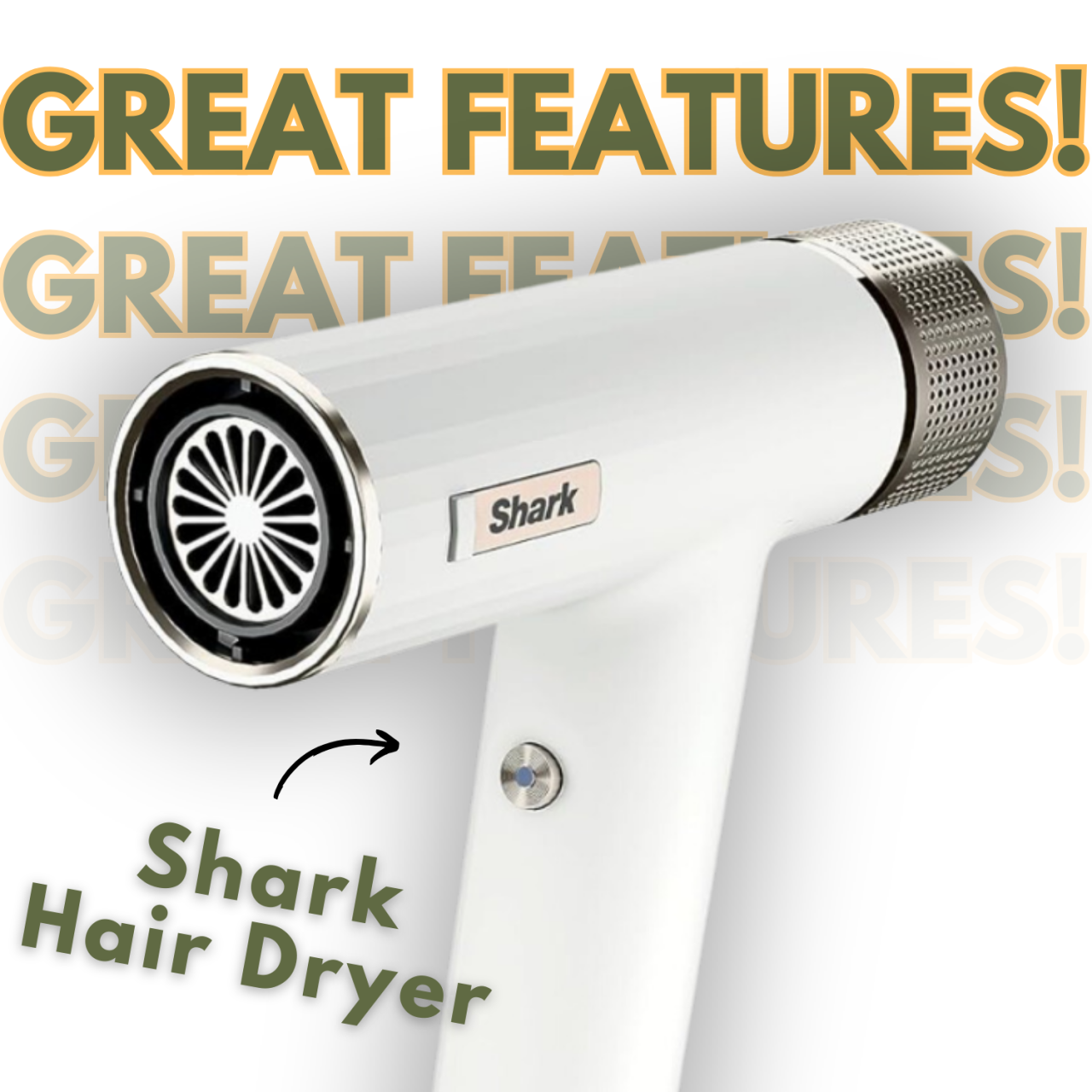 Shark speed style hair dryer