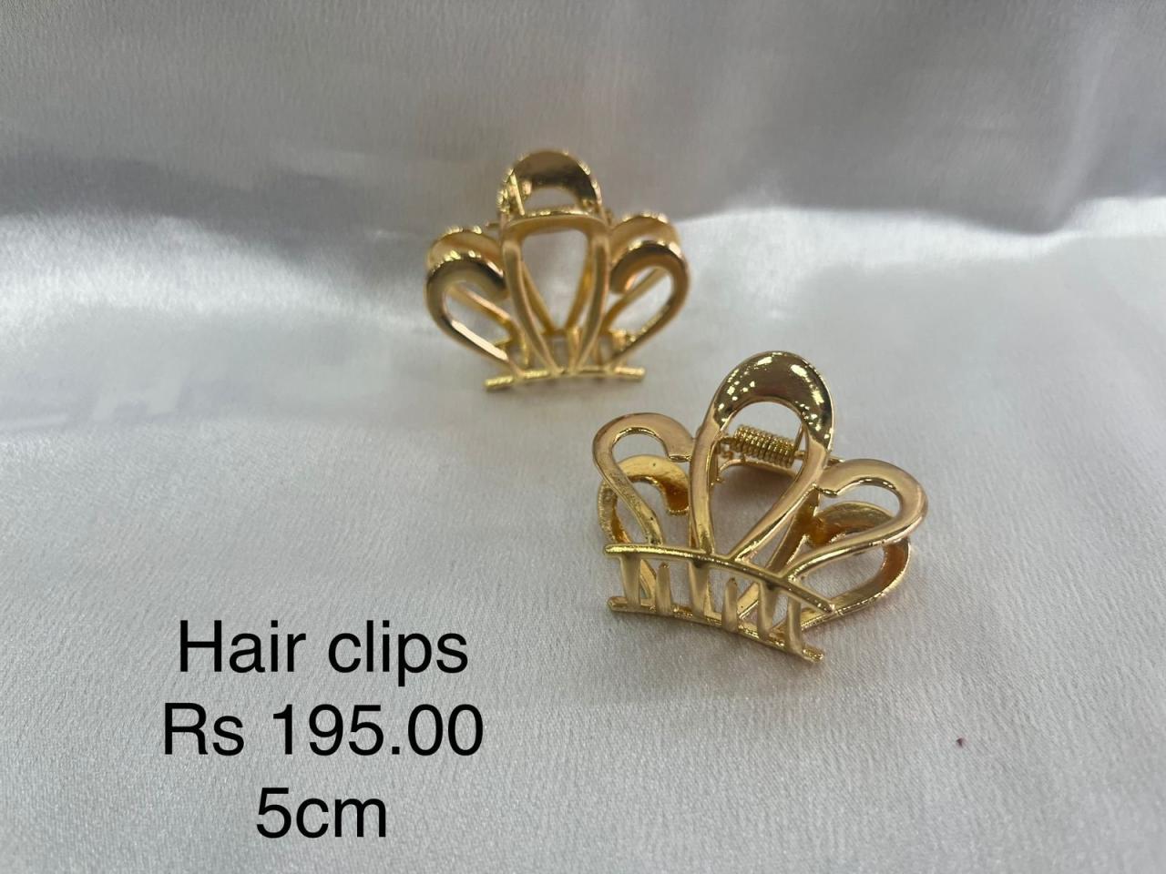 Hair gold clips