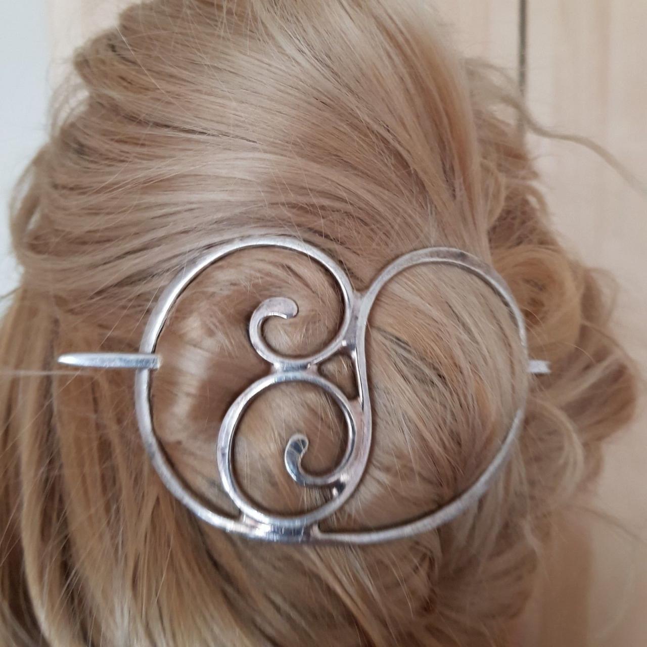 Sterling silver hair clips