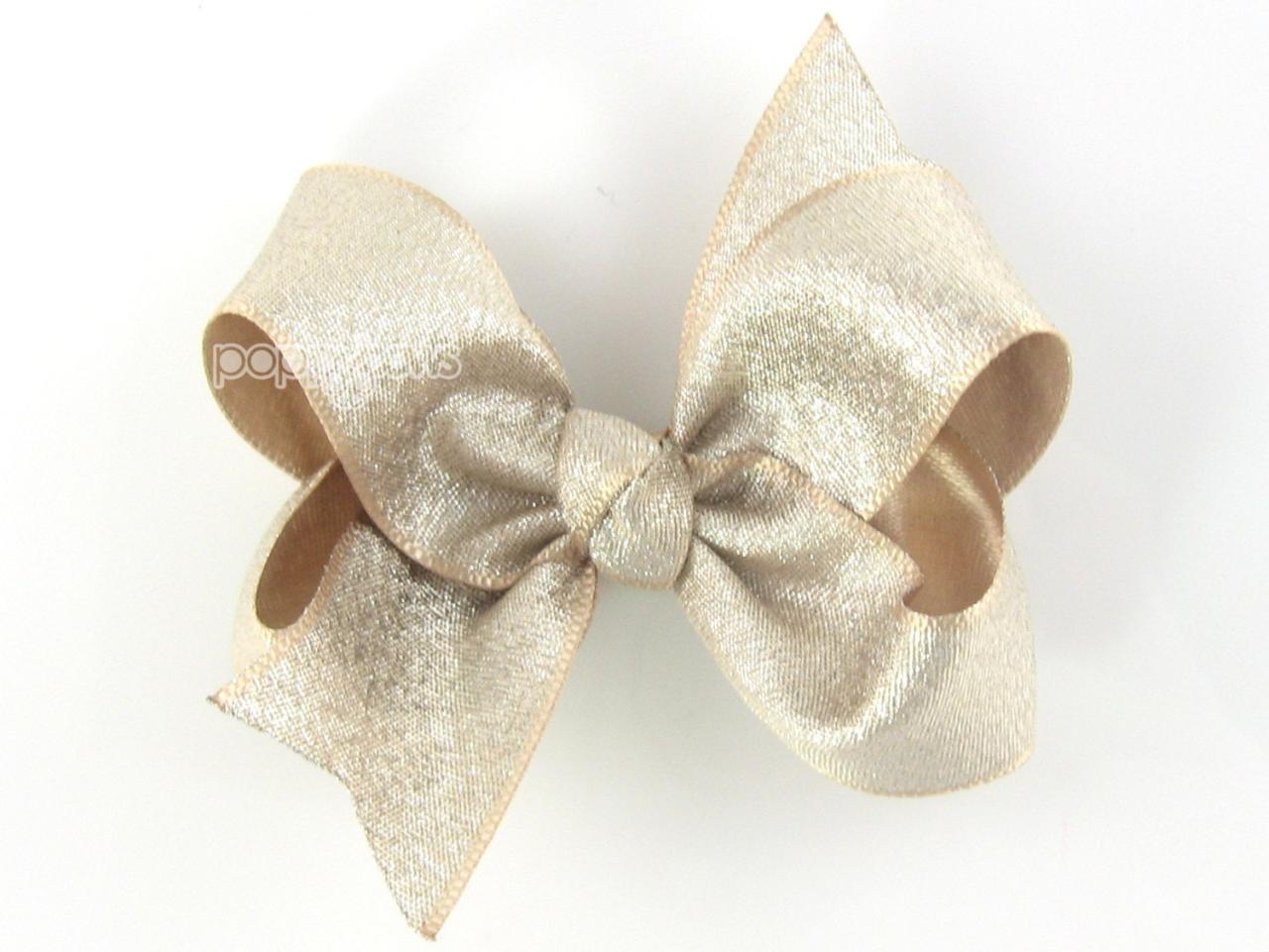 Clip hair bow