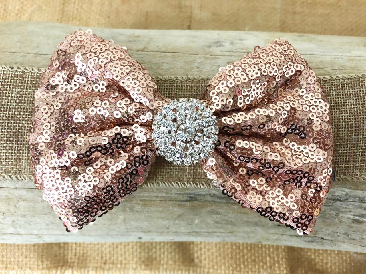 Hair clips rose gold