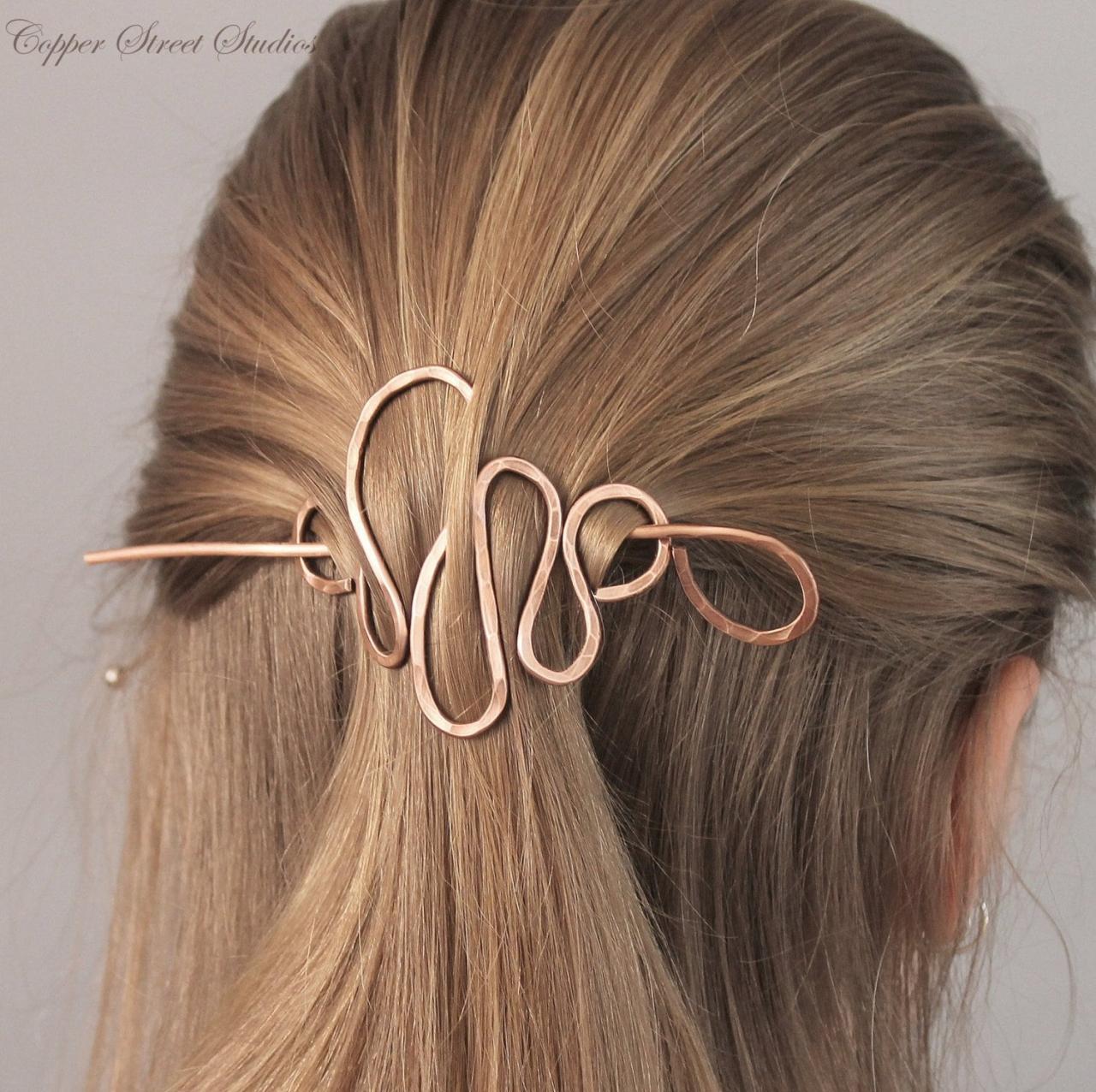 Barrette metal hair clips