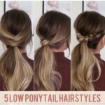 Pony tail hair style