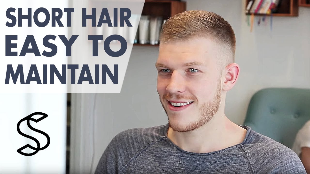 Ways to style short hair male