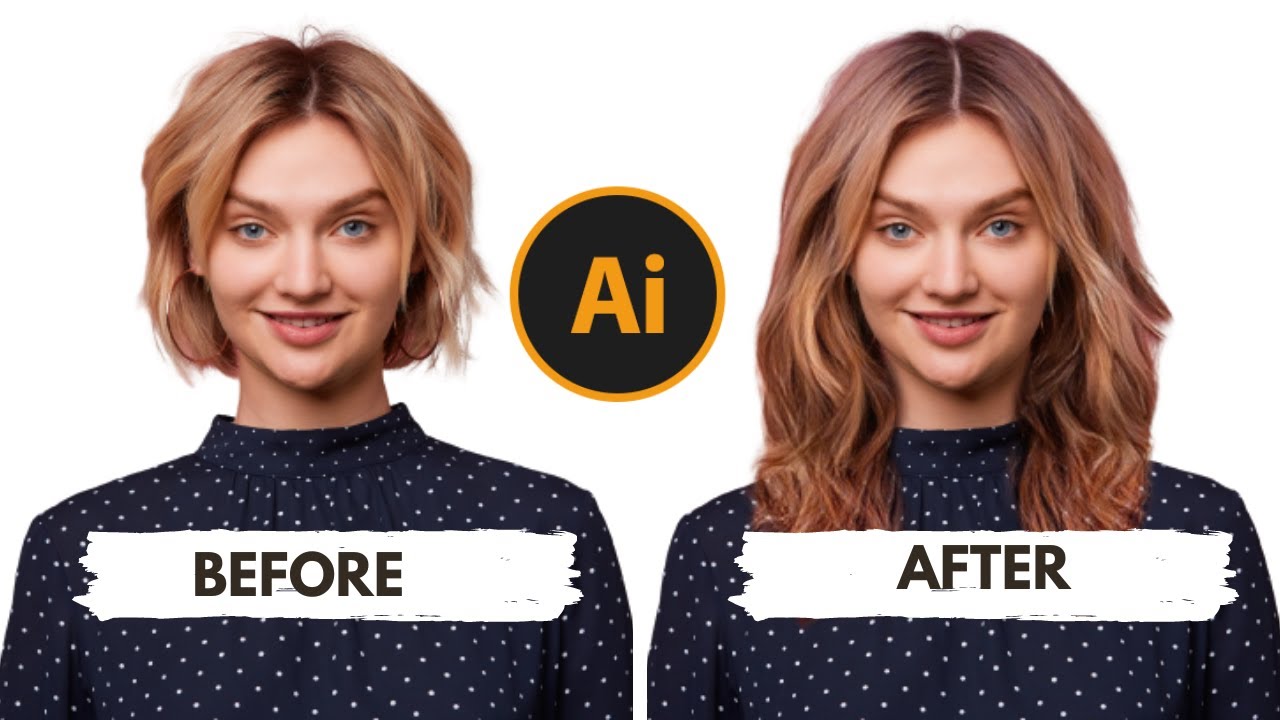 Ai hair style changer