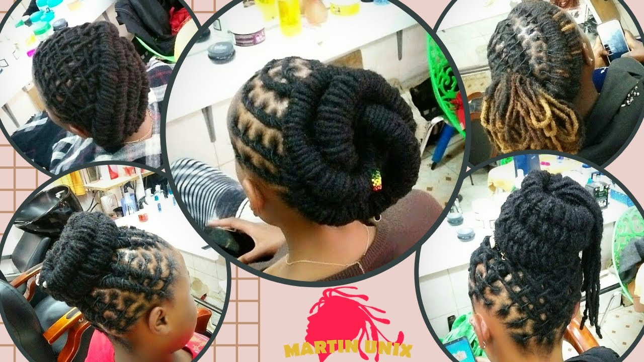 Dread locks hair style for ladies