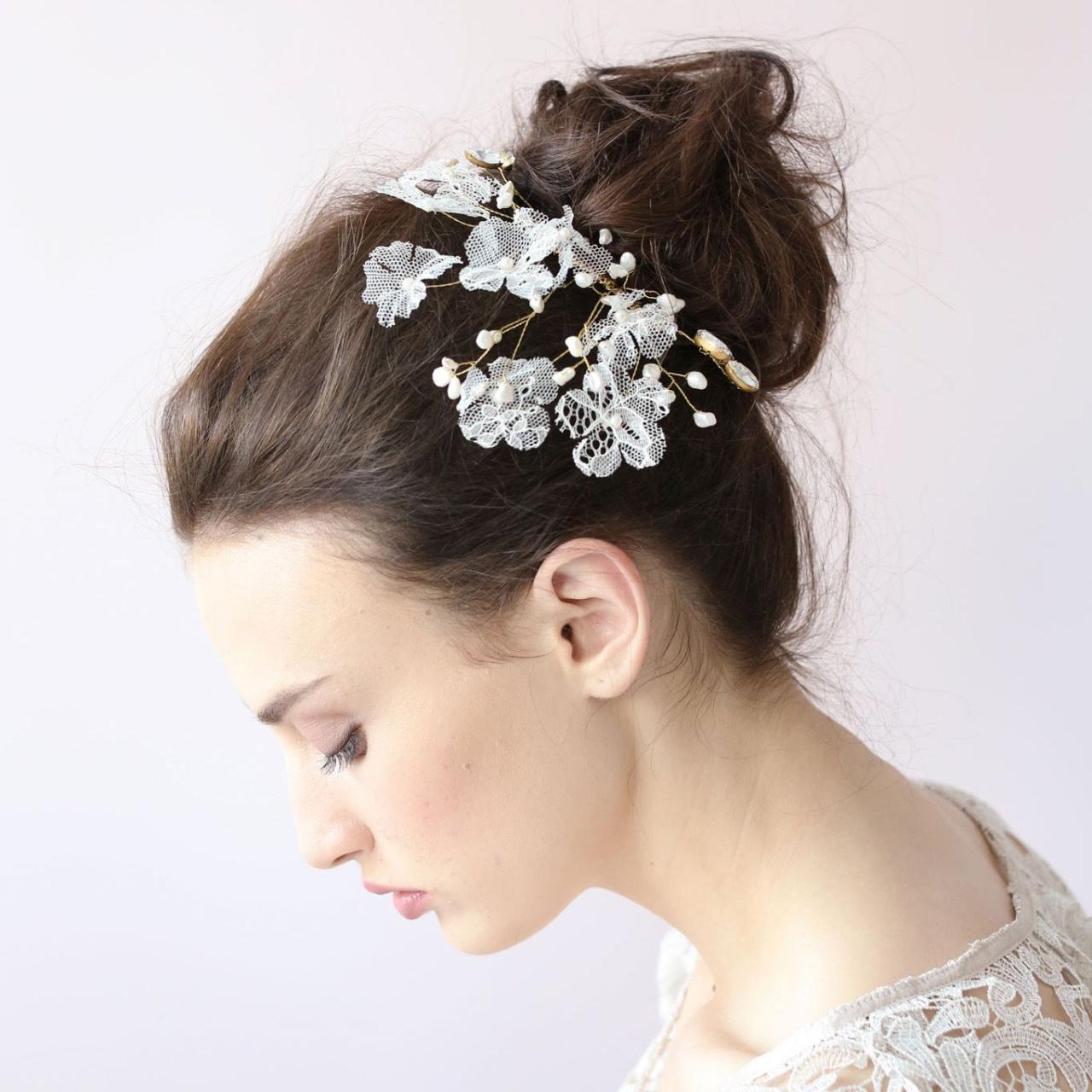 Hair flower clips